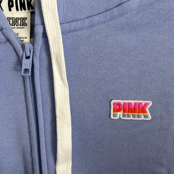 Lavender Pink Zip Up Hoodie - Picture 5 of 5